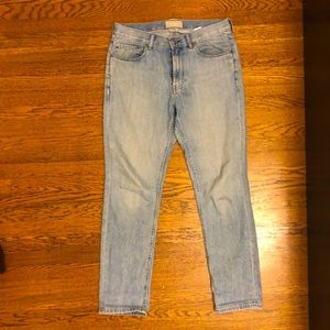 Everlane light washed jeans